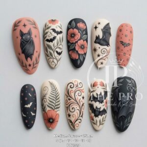 Pro Nails Exclusive: Frosted Strawberry Coquette Press-On Set