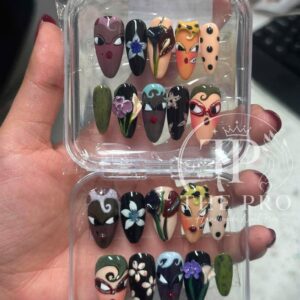 Pro Nails Exclusive: Cyber Angel Y2K Press-On Set